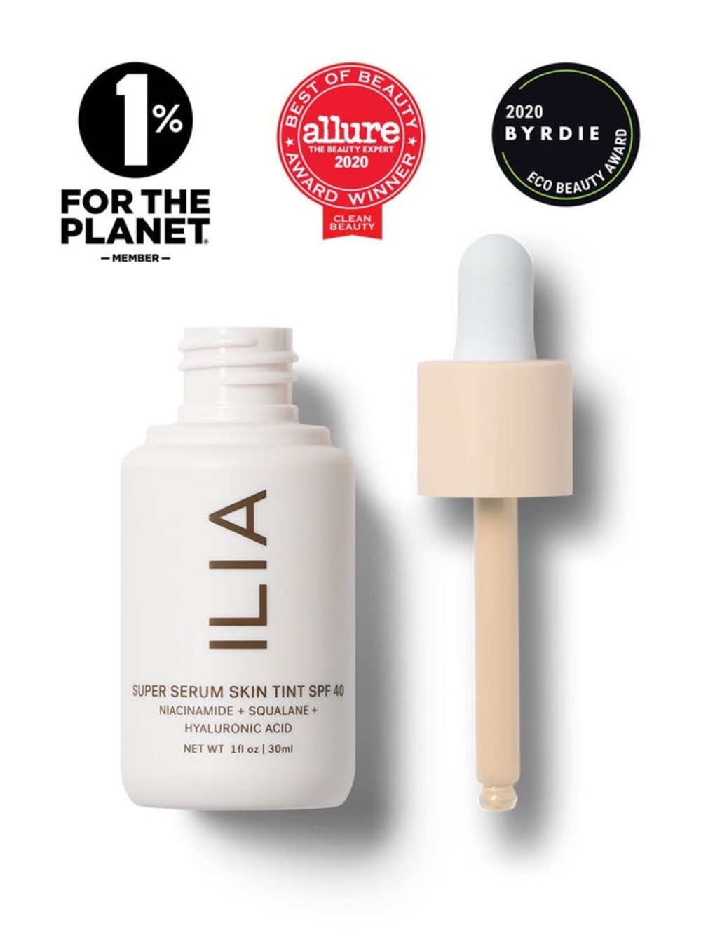 ILIA Super Serum Skin Tint SPF 40 NEW